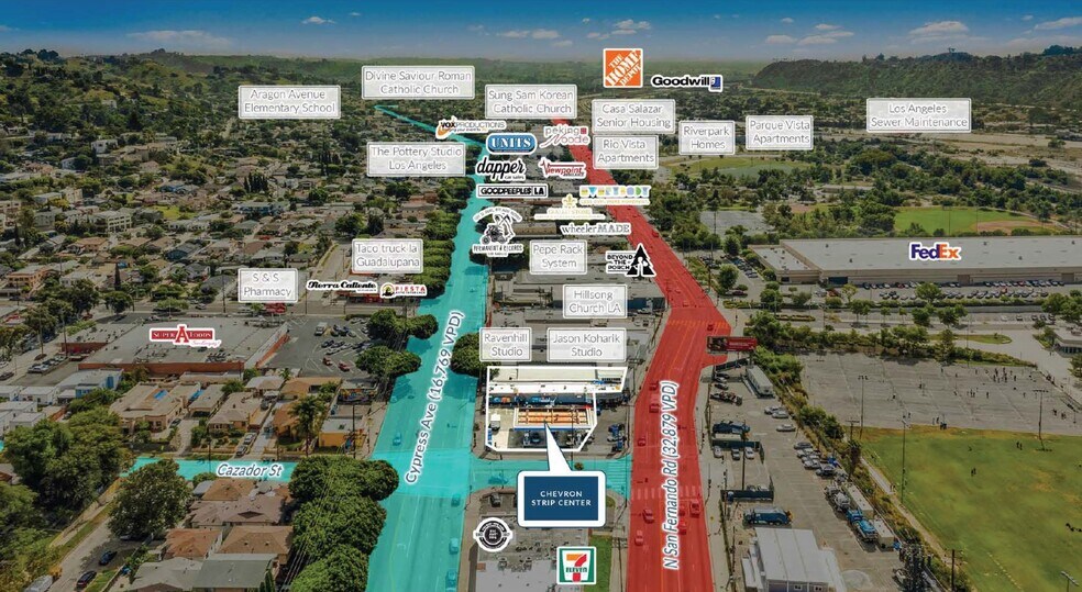 More Photos Of 2135 N San Fernando Rd, Los Angeles Service Station For Sale