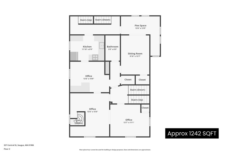 More Photos Of 327 Central St, Saugus Office For Sale