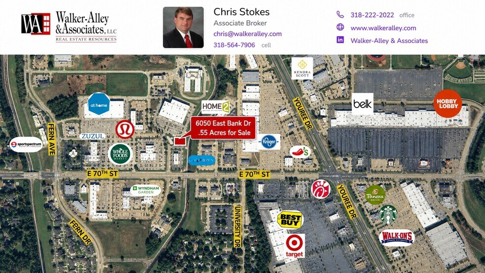Primary Photo Of 6500 Eastbank St, Shreveport Land For Sale