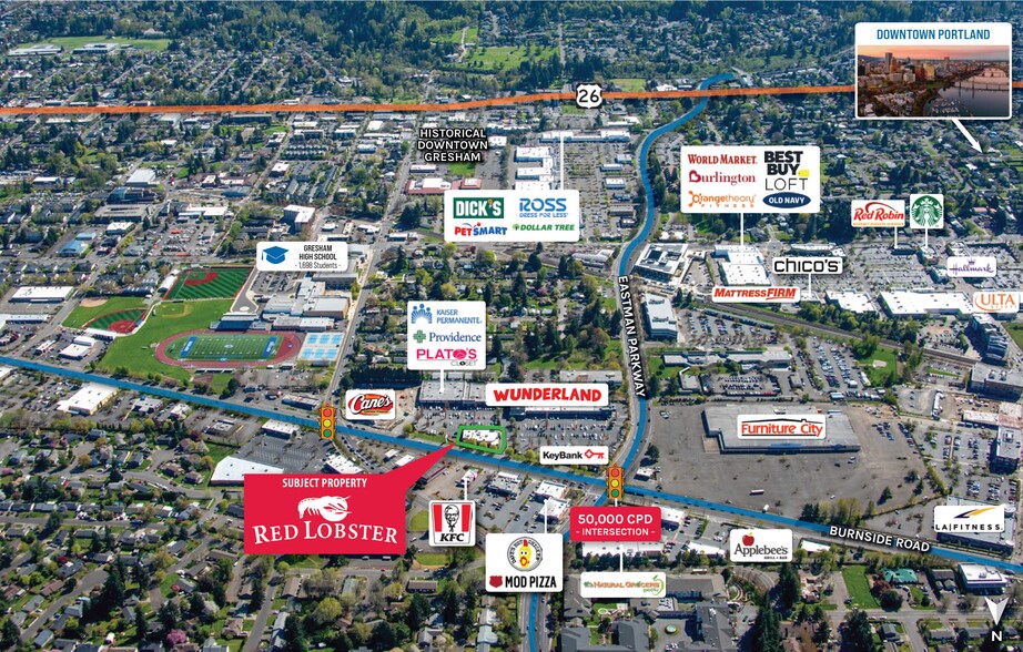 More Photos Of 240 NW Burnside Rd, Gresham Restaurant For Sale