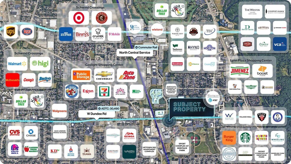 More Photos Of 335 W Dundee Rd, Wheeling Freestanding For Sale