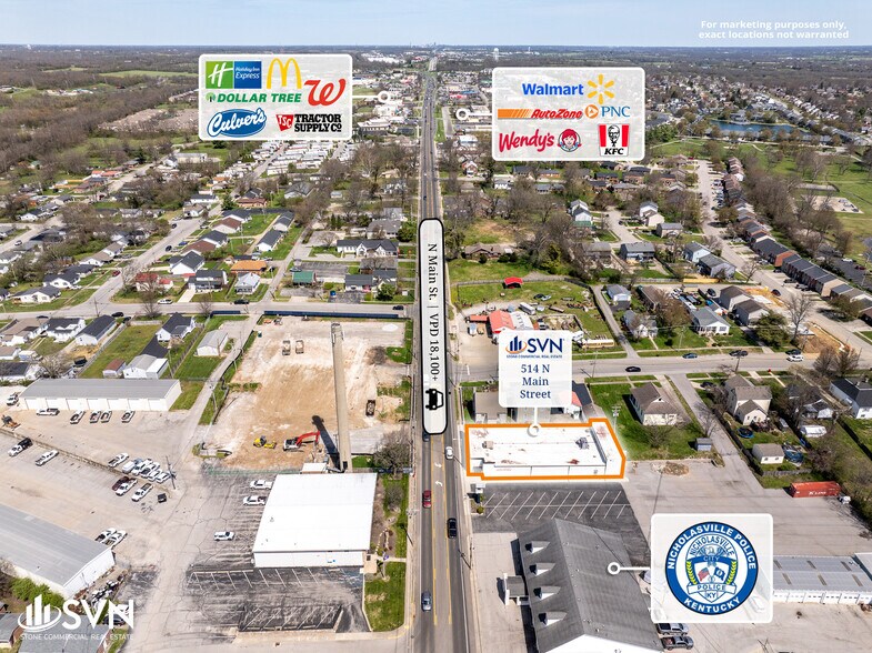 More Photos Of 514 N Main St, Nicholasville Freestanding For Lease