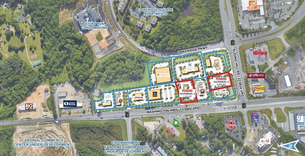 Primary Photo Of Washington Hwy at Sliding Hill Road, Glen Allen Land For Sale