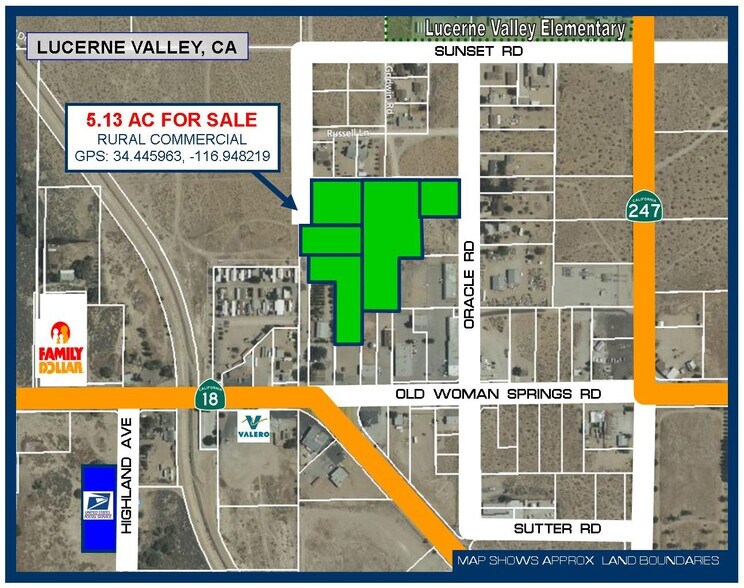 Primary Photo Of 10600 Oracle, Lucerne Valley Land For Sale