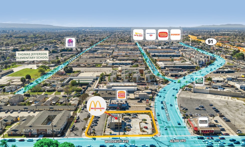 More Photos Of 10146 Artesia Blvd, Bellflower Fast Food For Sale