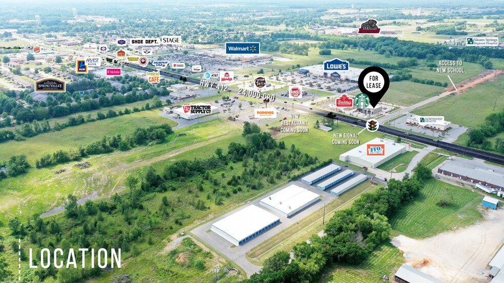 More Photos Of 3555 Highway 412 E, Siloam Springs Storefront For Lease