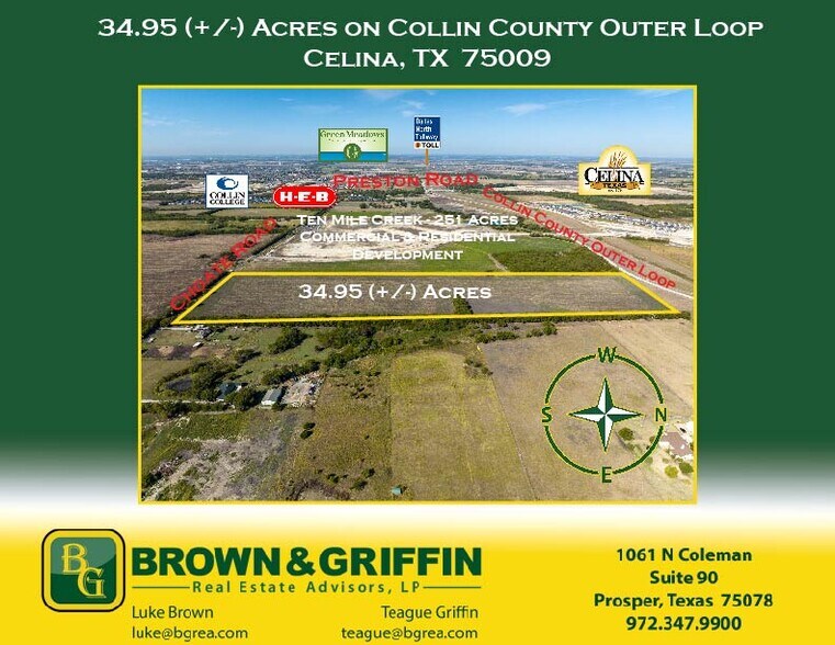 More Photos Of 8050 CHOATE Rd, Celina Land For Sale