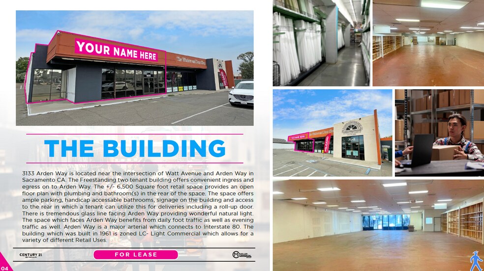 More Photos Of 3133-3141 Arden Way, Sacramento Freestanding For Lease