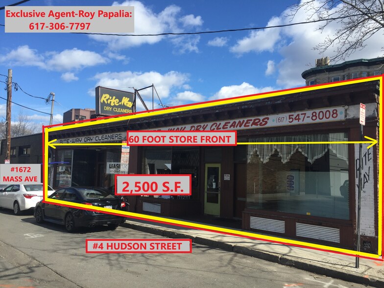 More Photos Of 1670 Massachusetts Ave, Cambridge Storefront For Sale