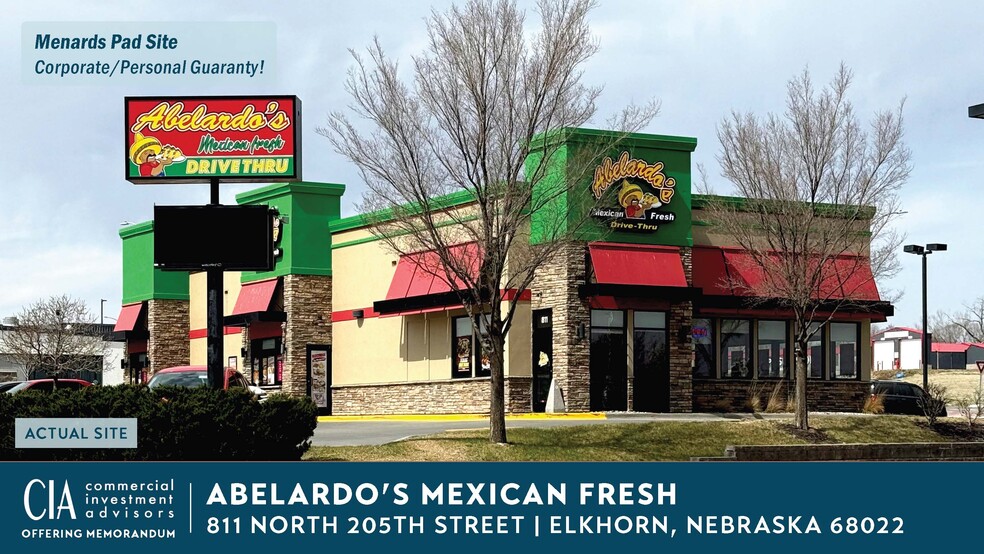 Primary Photo Of 811 N 205th St, Elkhorn Fast Food For Sale