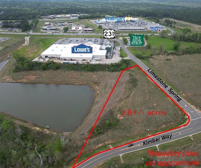00 Kimber Way/ Limestone Spring Road, Troy, AL 36081 Land For Sale