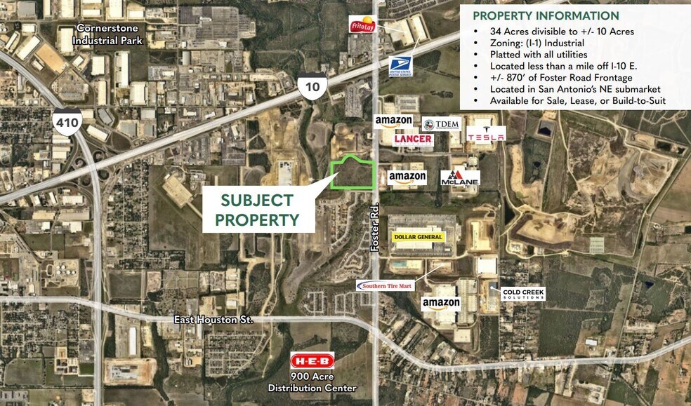 More Photos Of 1191 N Foster Rd, San Antonio Land For Lease