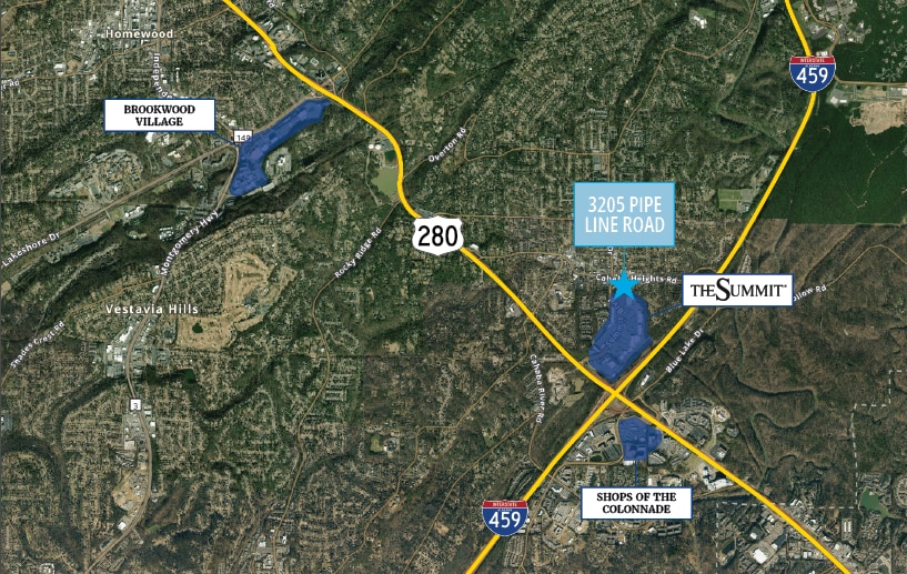 More Photos Of 3205 Pipe Line Rd, Vestavia Storefront Retail Office For Lease