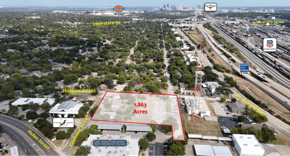 Primary Photo Of 4501 Valentine St, Fort Worth Land For Sale