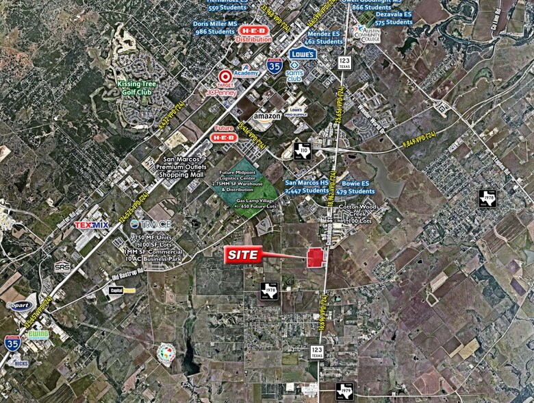 More Photos Of 4800 N State Highway 123, San Marcos Land For Sale