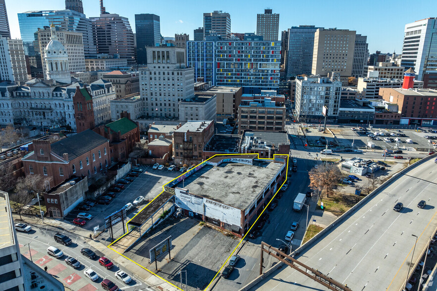 Primary Photo Of 407 E Saratoga St, Baltimore Parking Garage For Sale