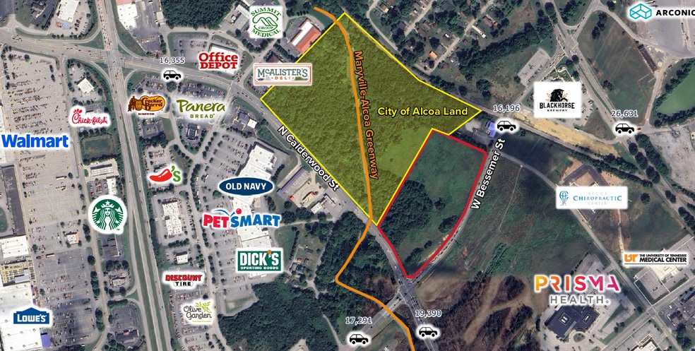 Primary Photo Of 252 Bessemer Street, Alcoa Land For Sale