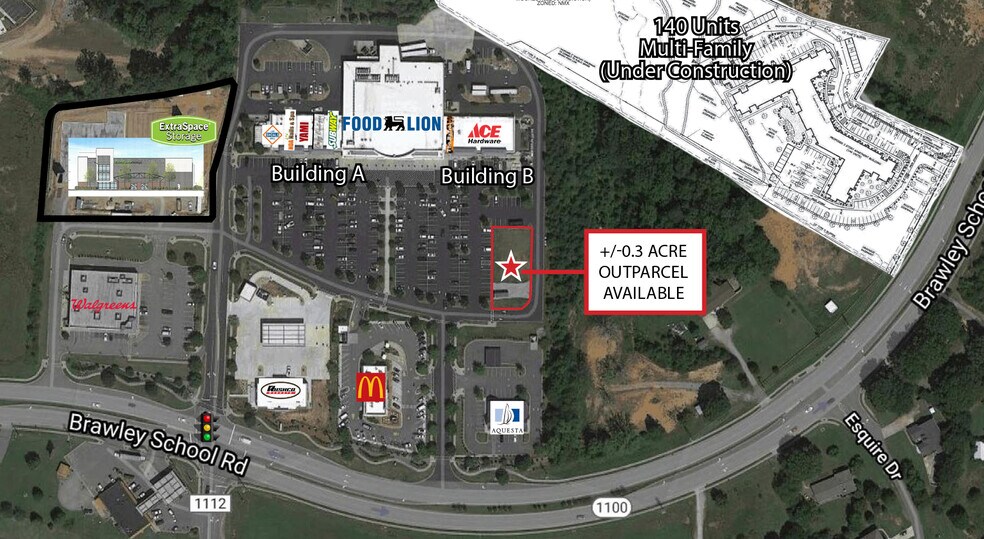 More Photos Of Brawley School & Sutts Rd, Mooresville Unknown For Lease