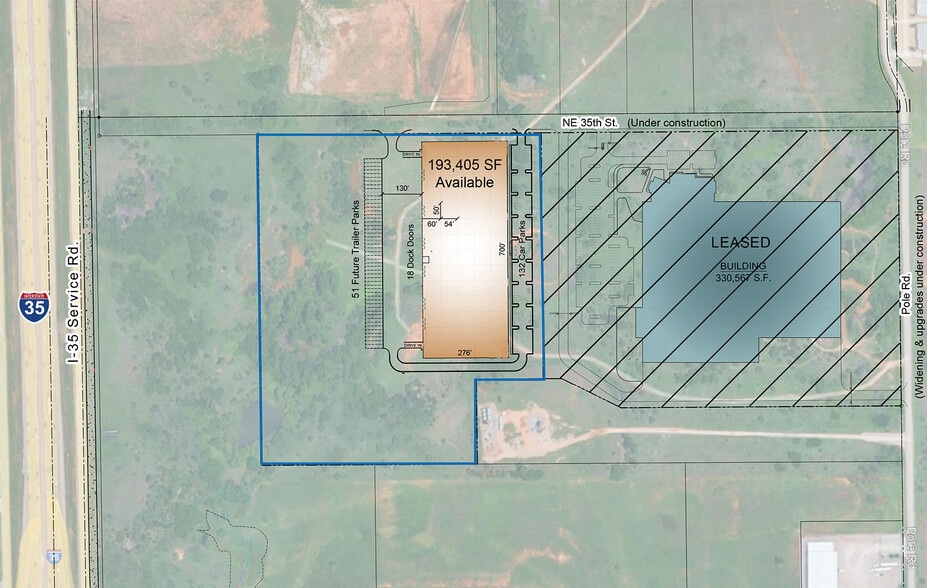 More Photos Of NE 35th St. & S Pole Rd., Moore Industrial For Lease