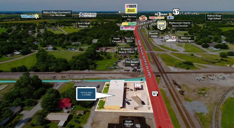 More Photos Of 101 SW Texas St, Hoxie Service Station For Sale