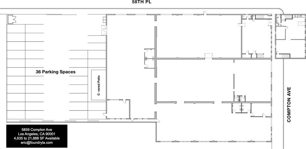 More Photos Of 1448 E 58th Pl, Los Angeles Showroom For Lease