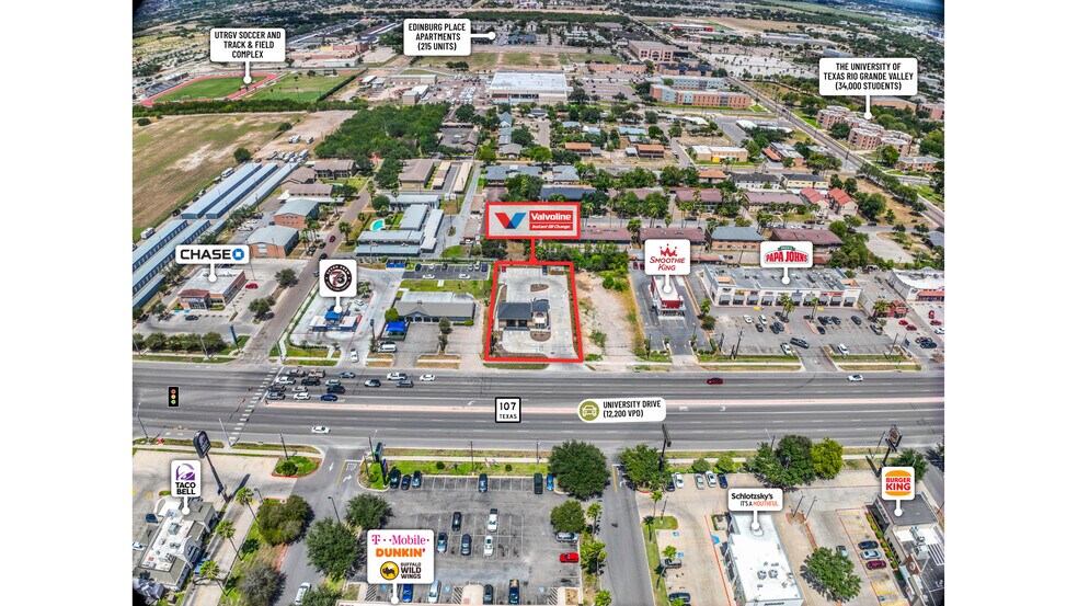 More Photos Of 1715 W University Dr, Edinburg Freestanding For Sale