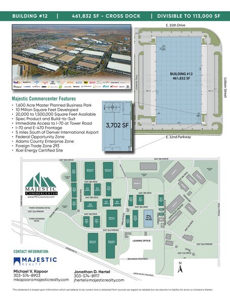 More Photos Of 20600 E 35th Dr, Aurora Industrial For Lease