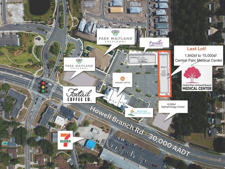 More Photos Of 2464 Howell Market Ln, Winter Park Medical For Lease