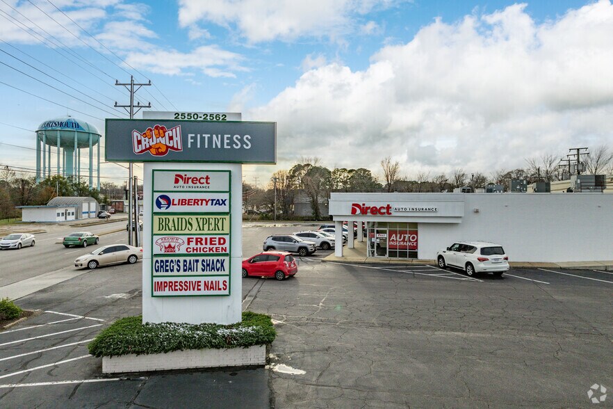 More Photos Of 2550-2562 Airline Blvd, Portsmouth Storefront For Lease