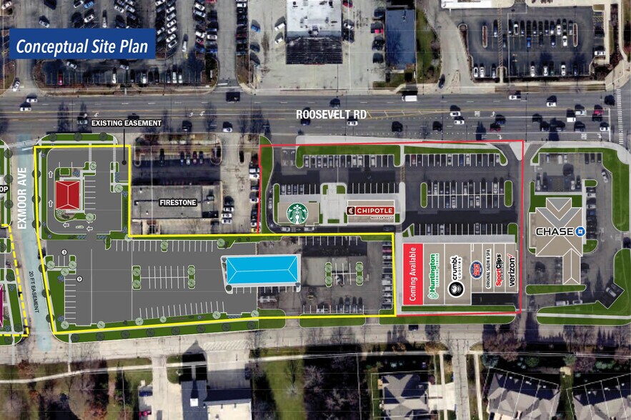 More Photos Of 701-719 Roosevelt Rd, Glen Ellyn Land For Lease