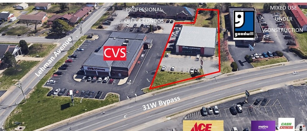Primary Photo Of 710 US 31W Byp, Bowling Green Freestanding For Lease
