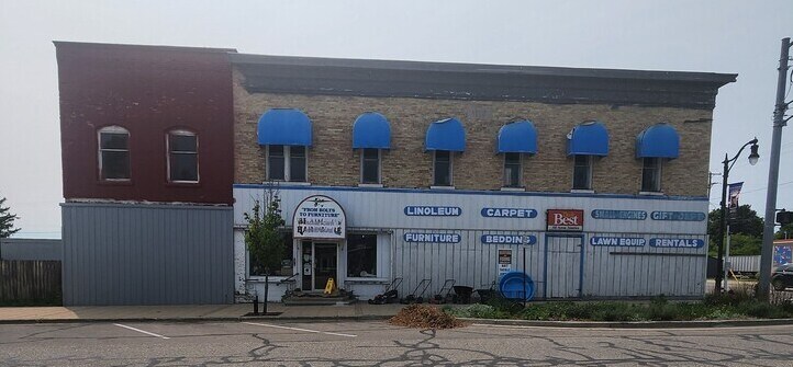 Primary Photo Of 104 S Main St, Evart Storefront For Sale