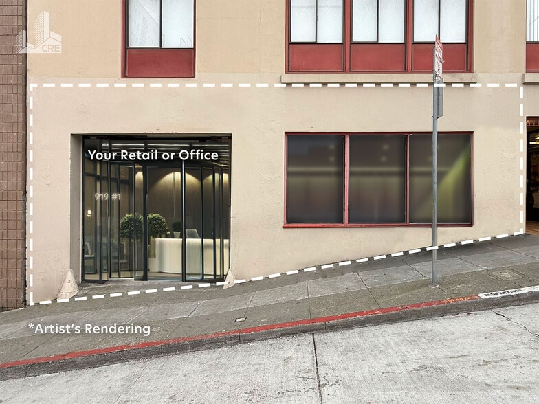 Primary Photo Of 919 Clay St, San Francisco General Retail For Lease