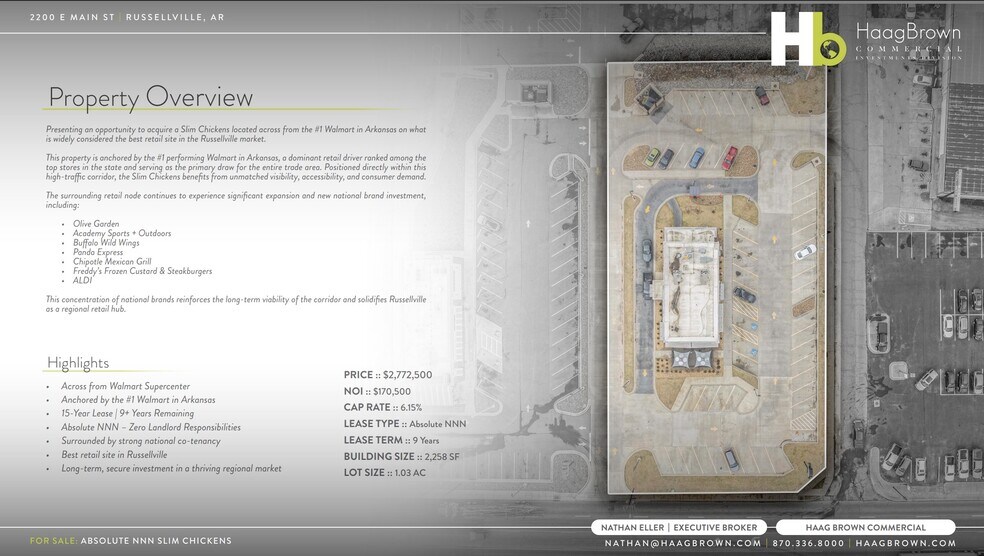 More Photos Of 2200 E Main St, Russellville Fast Food For Sale