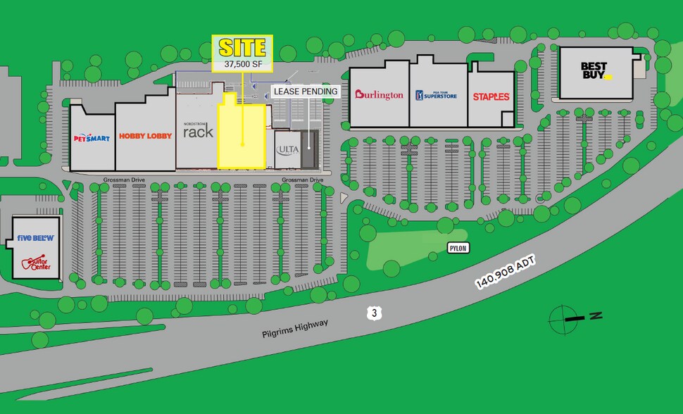 More Photos Of 200-380 Grossman Dr, Braintree Storefront For Lease