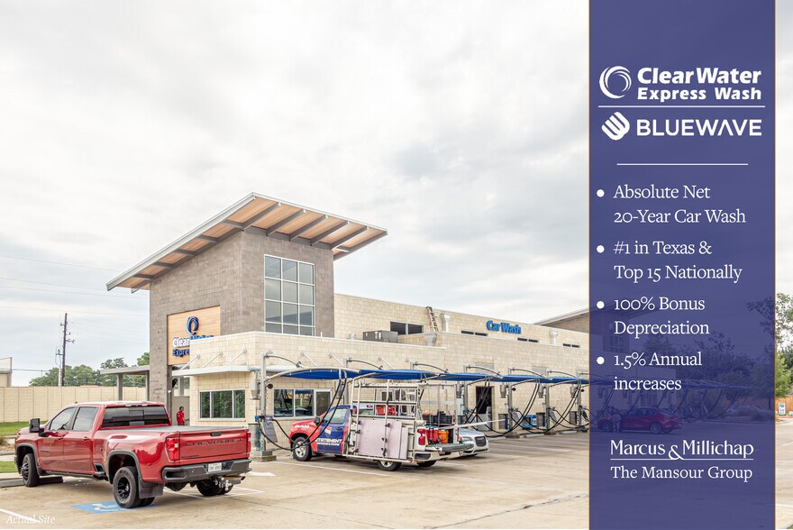 Primary Photo Of 14248 Spring Cypress Rd, Cypress Carwash For Sale