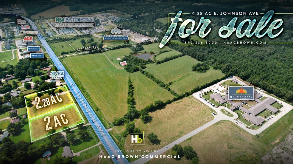 Primary Photo Of 5209 E Johnson Ave, Jonesboro Land For Sale