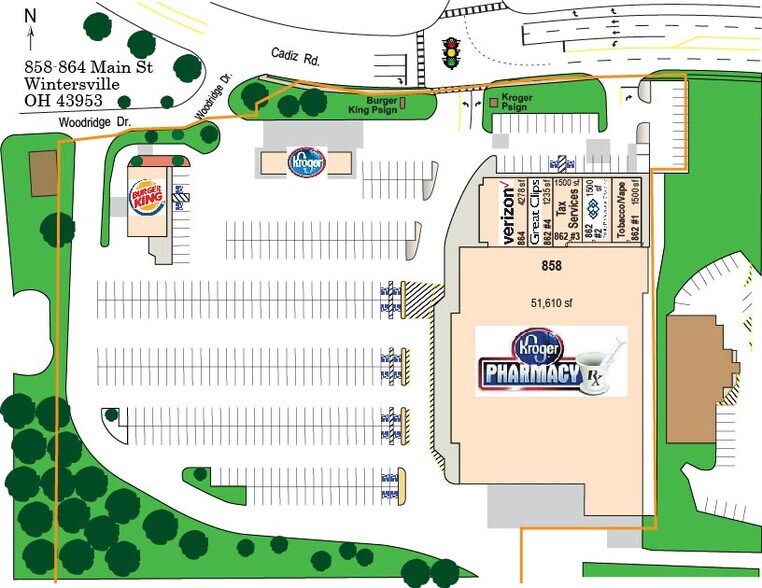 More Photos Of 858-864 Main St, Wintersville General Retail For Sale