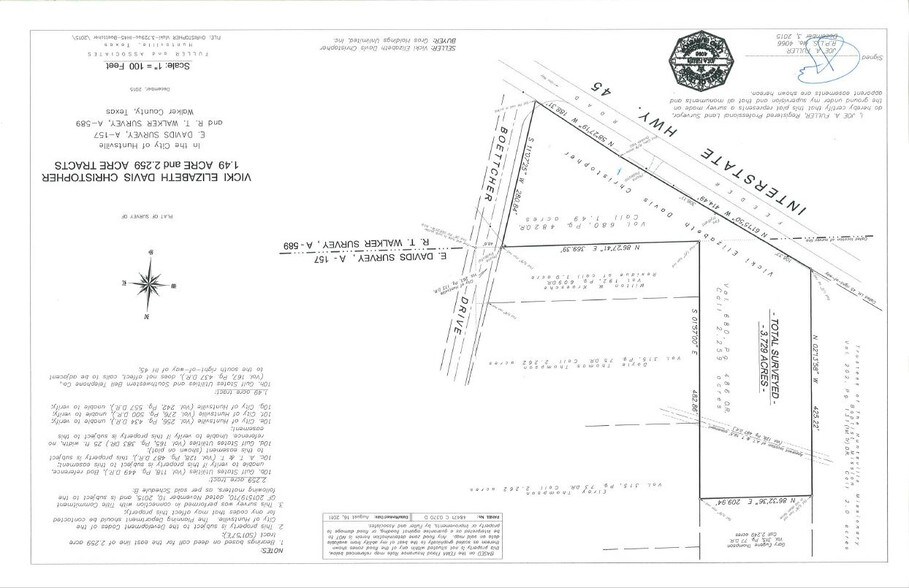 More Photos Of 844 Interstate 45, Huntsville Land For Lease