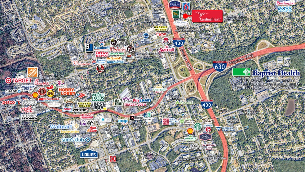 More Photos Of 215 Markham Center Dr, Little Rock Office For Sale