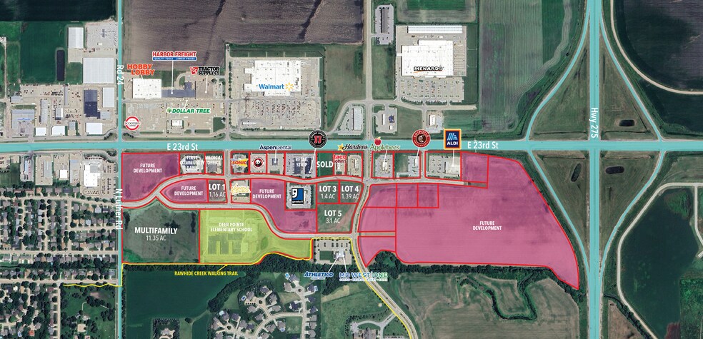 Primary Photo Of 23rd Street & Highway 275, Fremont Land For Sale