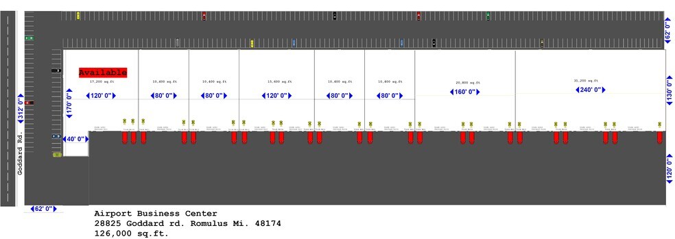 More Photos Of 28825 Goddard Rd, Romulus Warehouse For Lease