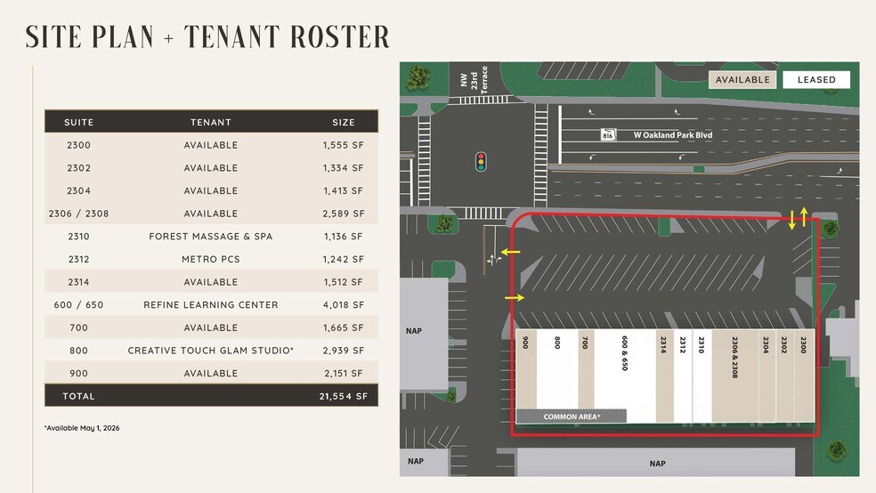 More Photos Of 2300-2350 W Oakland Park Blvd, Oakland Park Unknown For Lease
