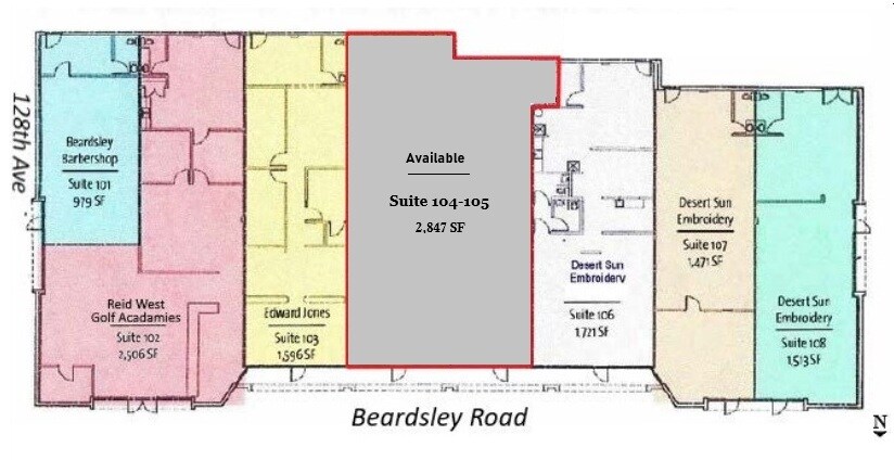 More Photos Of 12805 W Beardsley Rd, Sun City West General Retail For Lease