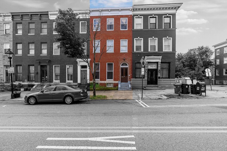Primary Photo Of 1433 W Lombard St, Baltimore Multifamily For Sale
