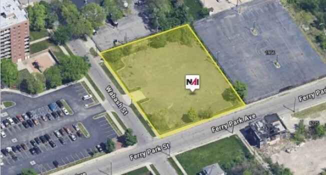 Primary Photo Of 6520 Wabash St, Detroit Land For Sale