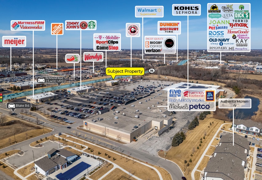 More Photos Of 2400 N Richmond Rd, Mchenry Freestanding For Sale