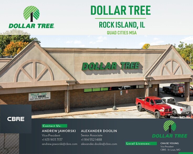 Primary Photo Of 3100 11th St, Rock Island Supermarket For Sale
