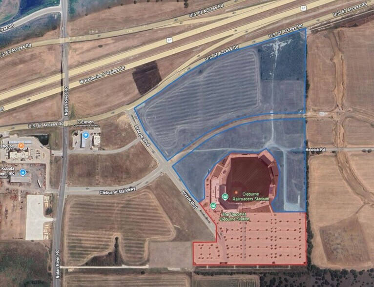 Primary Photo Of Cleburne Station - US 67 & Nolan River, Cleburne Land For Sale