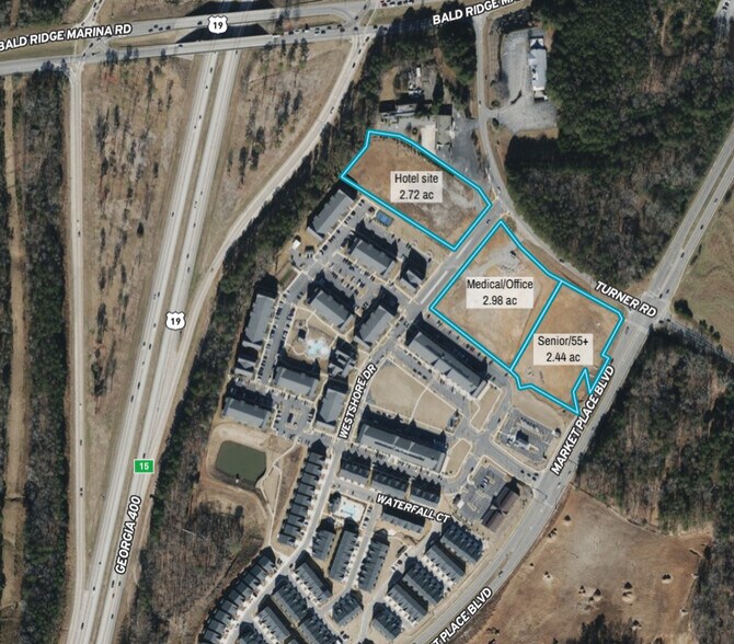 More Photos Of Turner Rd/ Market Place Blvd, Cumming Land For Sale